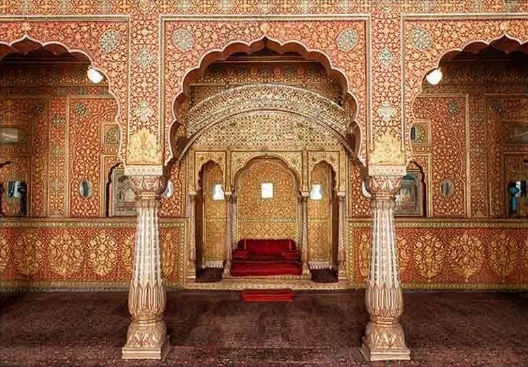 Palace India Vintage Pattern Sofa Luxurious Professional Photography Background Photobooth Wedding Photographic Backdrop Studio