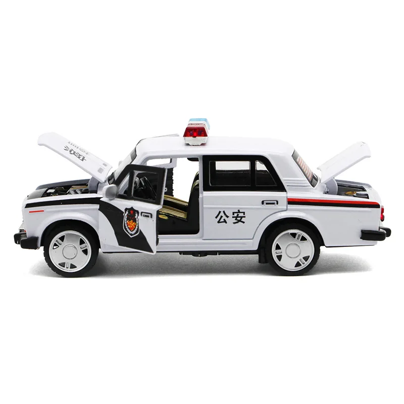 

Children Police Car Toy Car Model Alloy Car Model Police Car Boy Car Model Police Warrior Sound And Light