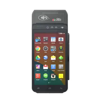 

5.5Inch Touch Handheld Android 4G EFT POS Terminal With NFC Printer Camera Barcode Scanner Z100