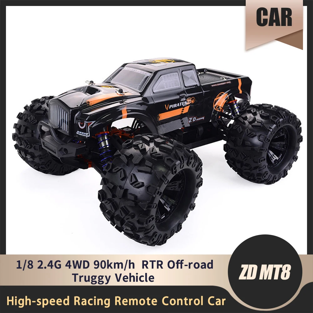 Rubber to Road RC Front Lower Suspension Arms Part Number 8041 ZD Racing Spare Parts 1/8 Scale Fits: Pirates 3 9116 MT8 Truck RC Car Parts and Upgrade Accessories ZD-8041 9020; BX-8E Buggy 