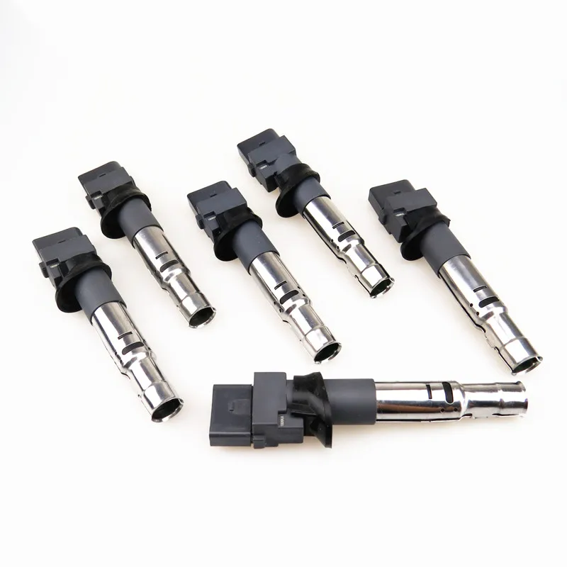 Azqfz Bobina Di Accensione Del Motore Per A3 Tt Q7 Superb Vw Transporter Cc Eos Golf R32 Passat R36 Phaeton Touareg 022 905 715A 022905715B