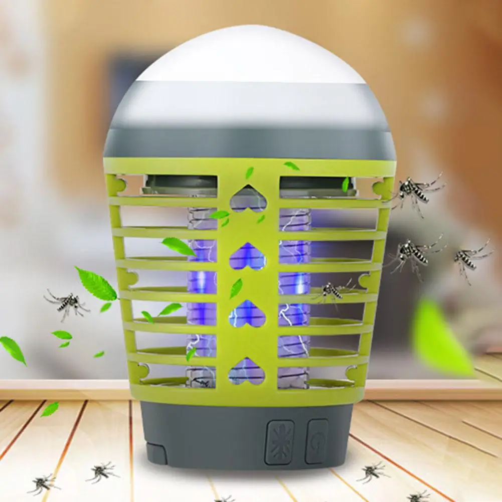 Camping Light Anti-mosquito Camping Lamp Hanging Rechargeable Light Outdoor Electric Shock Ultraviolet Germicidal Lamp