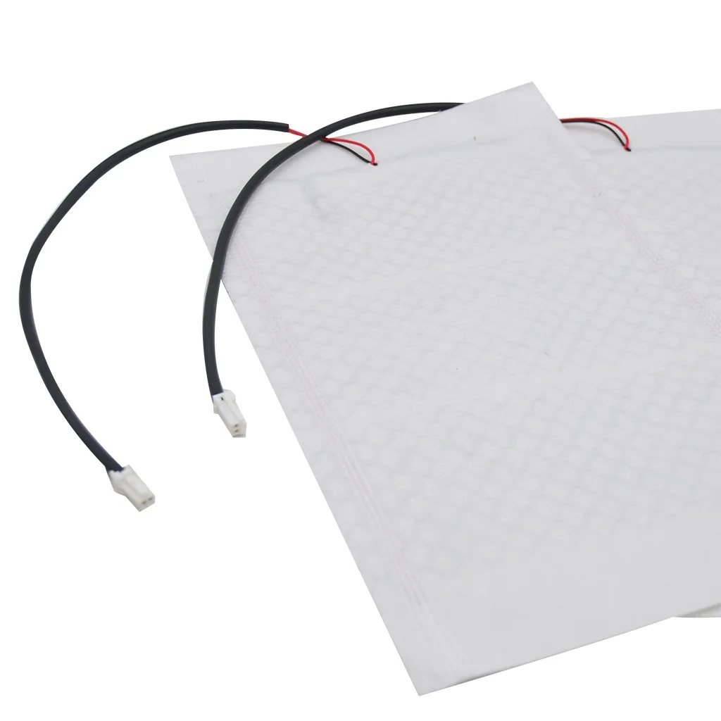 2 шт./упаковка подогрев сидений автомобиля из углеродного волокна 48x27 см 12 В|Чехлы