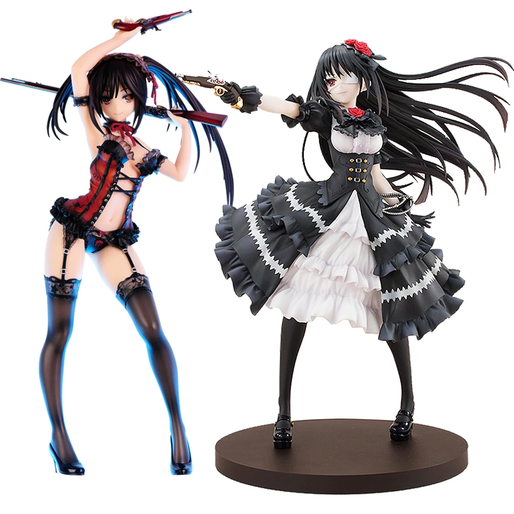 Дата живого кошмара Kurumi Tokisak Alphamax MOON amiami сексуальная фигурка для девочек японское аниме фигурки для взрослых игрушки Аниме