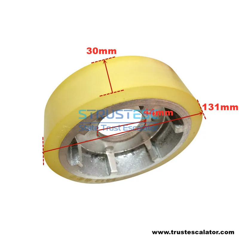 OTS04340 XAA290F Otis Escalator Handrail Drive Roller 131x30xID44 (5)_副本
