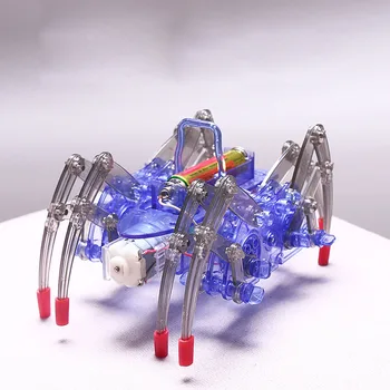 

Kids Electiric Toy Electric Spider Robot Kit DIY Educational Intelligence Development Assembled Kids Toy Gifts