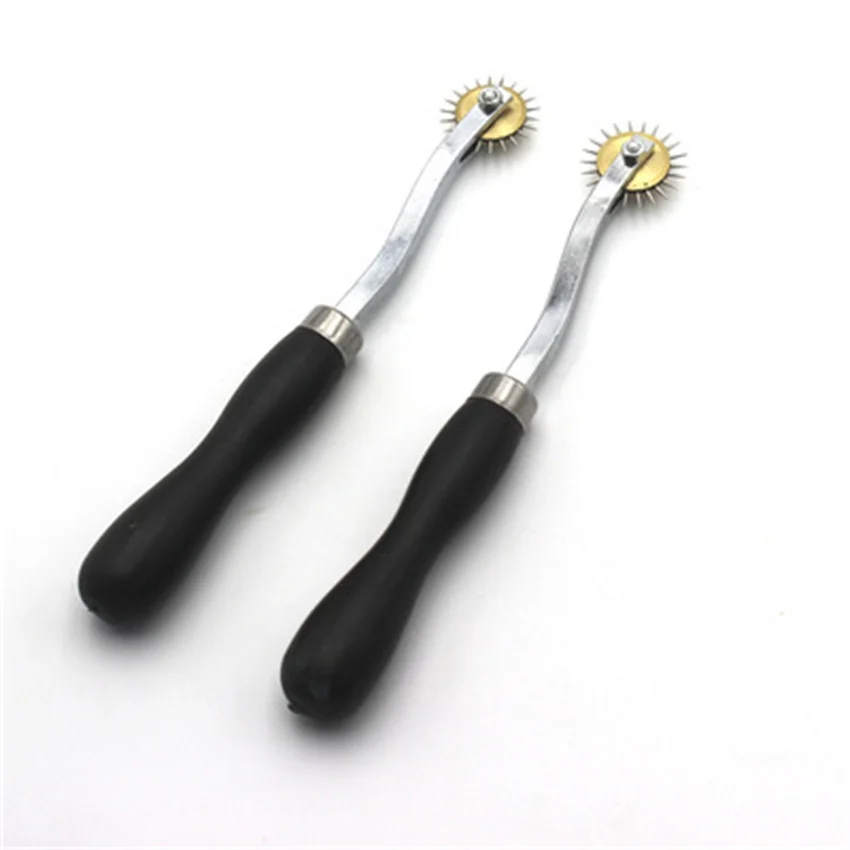 

Perfect 4mm Leather Paper Cloth Sewing Overstitch Wheel Tool