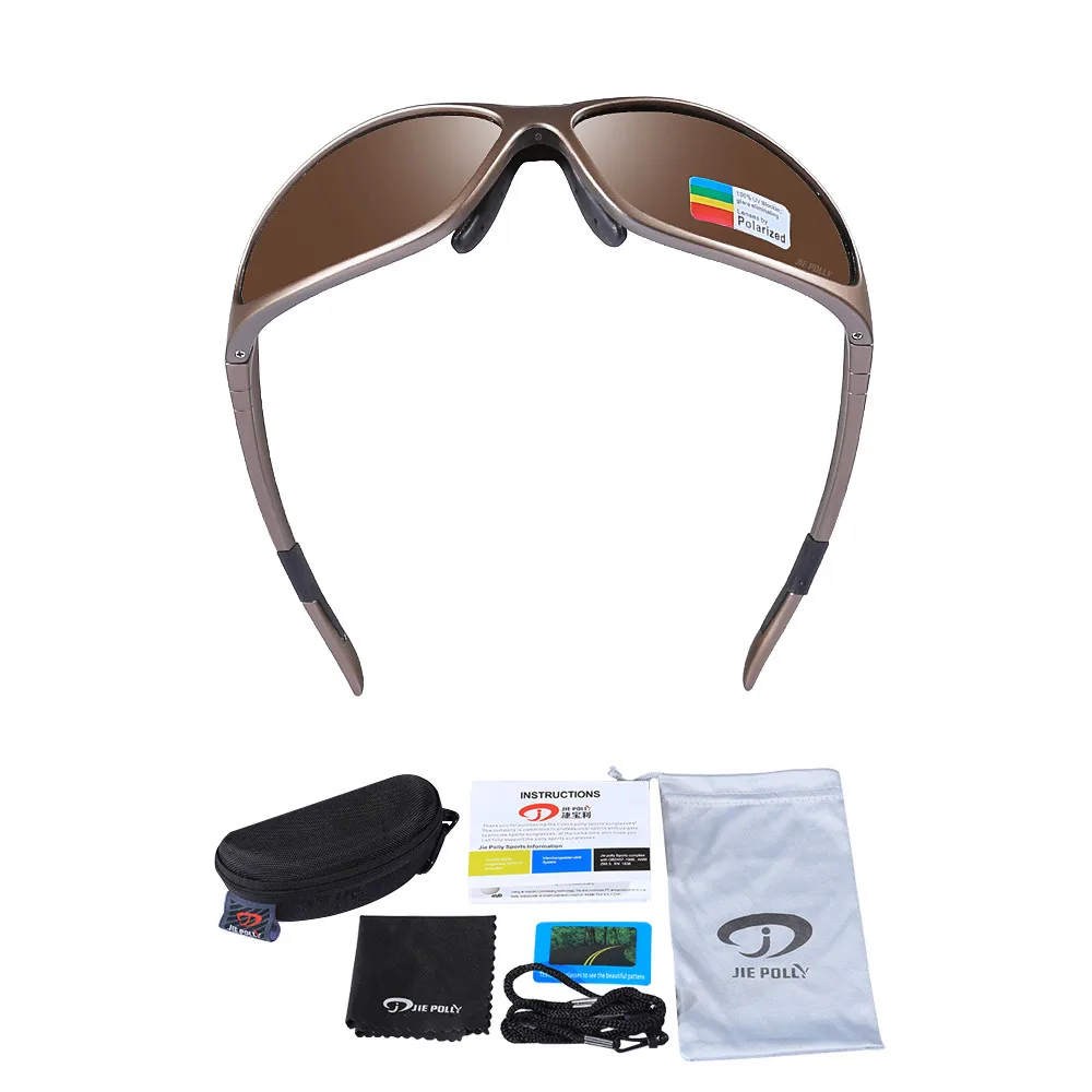 1 шт. Мужские поляризационные солнцезащитные очки для вождения, велосипедные очки, спортивные уличные очки для рыбалки - Цвет: JP930-V