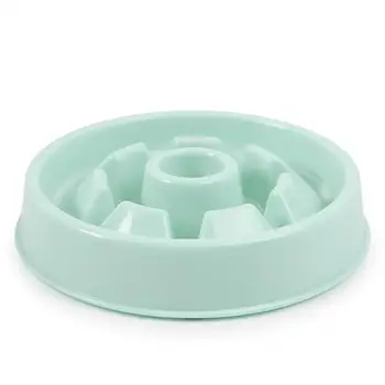 

Dorakitten 1pc Creative Candy Color Pet Bowl Anti-Gulping Non-Slip Pet Slow Feeder Pet Feeding Supplies Cat Dog Food Feeder