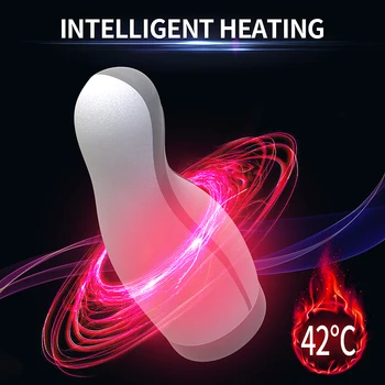 Blowjob Masturbation Cup Deep Throat Real Sucking Masturbator for Men Strong Suction Powerful Vibrating Oral Sex Toys for Men 3