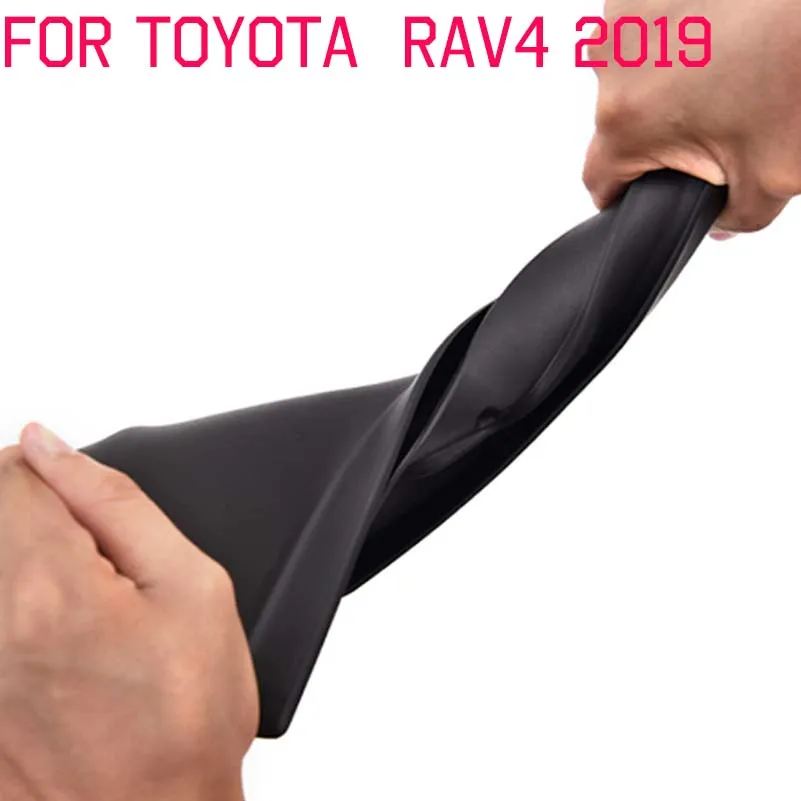 Для Toyota RAV4 Автомобильные Брызговики, брызговики, брызговики, авто черные передние задние брызговики, брызговики XA50