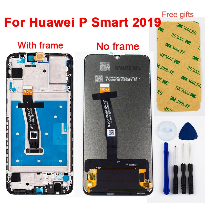 

For Huawei P Smart 2019 LCD Display Touch screen For Huawei P Smart 2019 Digitizer Sensor Assembly LCD Replacement