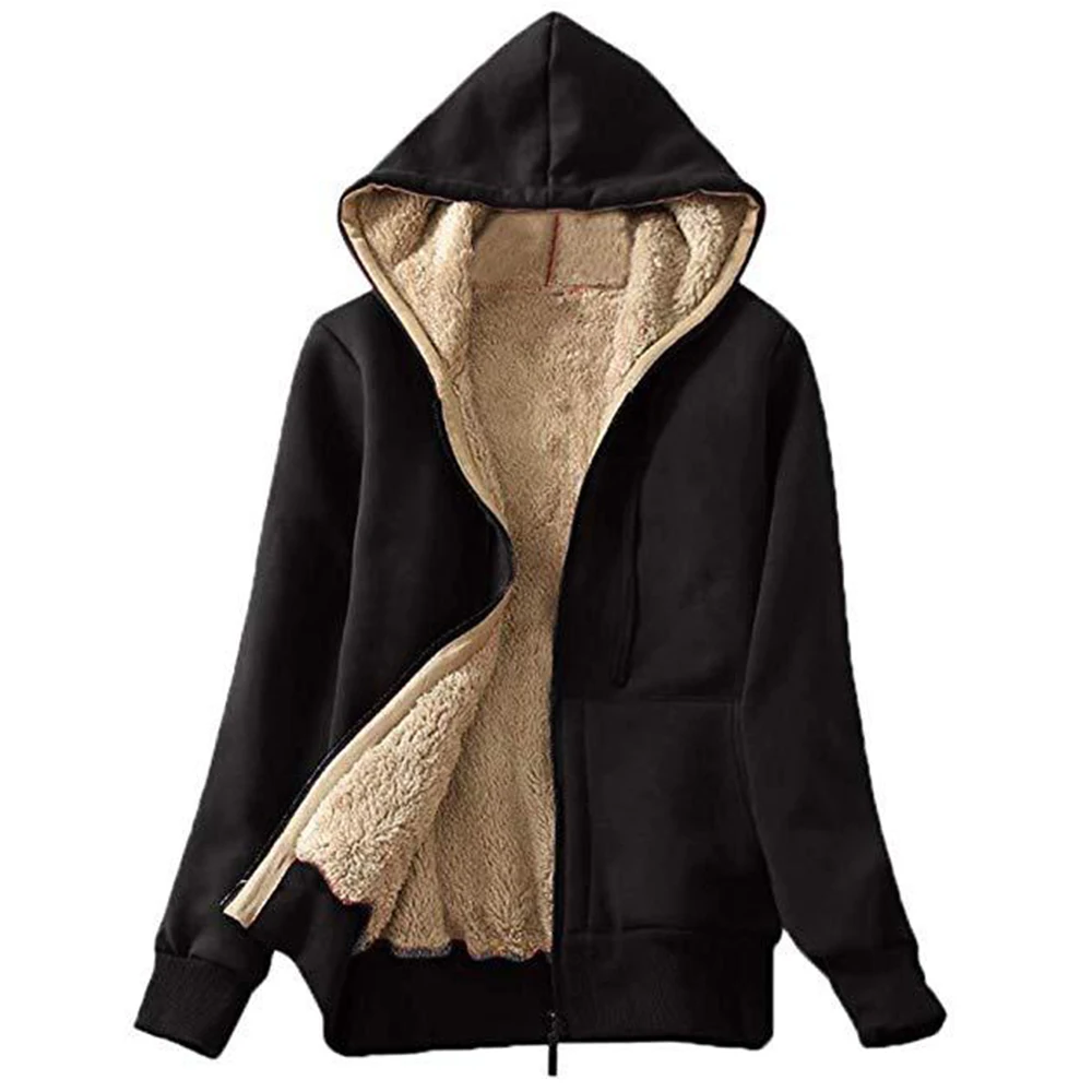 Very best  Hooded Women Coats And Jackets Winter Casual Thicken Faux Fur Coat With Hood Overcoat Outwear For L