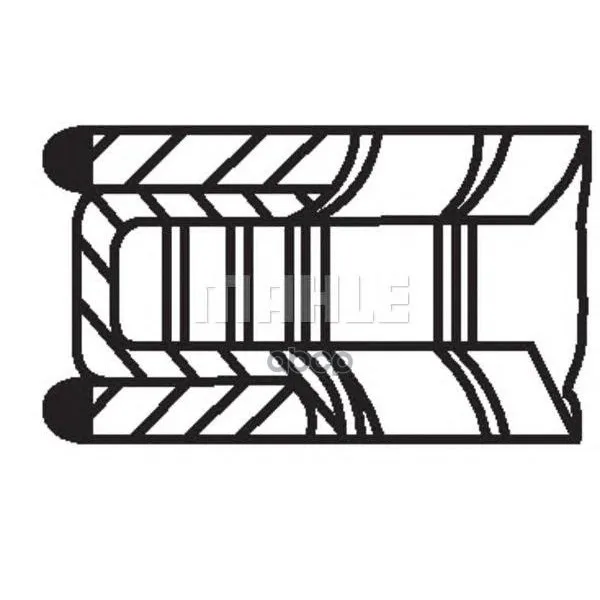 Кольца Поршневые Opel 1.8 D81 1.2-1.2-2 Mahle/Knecht 01202n1 Mahle/Knecht арт. 01202N1
