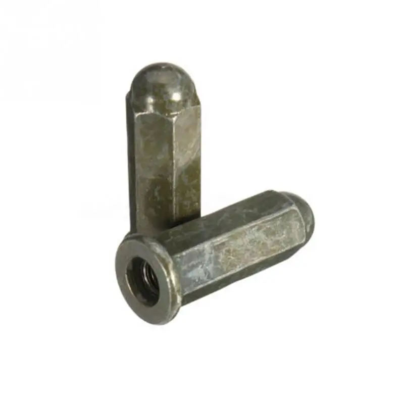 2pcs/lot Motorcycle Exhaust Escape moto Nuts screw M6 M7 M8 125cc 250cc chinese dirt pit monkey bike 110cc scooter muffler Studs