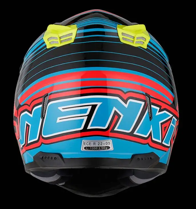 nenki мотоциклетный внедорожный шлем для мужчин и женщин, зимний гоночный локомотив, бездорожье, четыре сезона, полностью покрытый шлем he