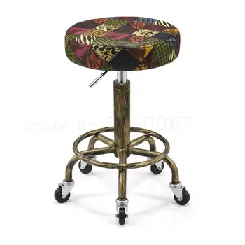 

Rotating lift beauty chair nail salon barber chair explosion-proof work bench hair salon turn stool round master chair