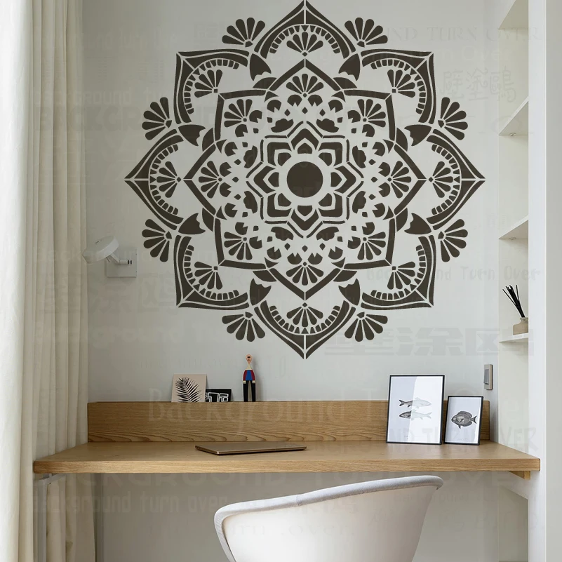 New 30*30cm/50*50 cm DIY Craft Layering mandala Stencils for