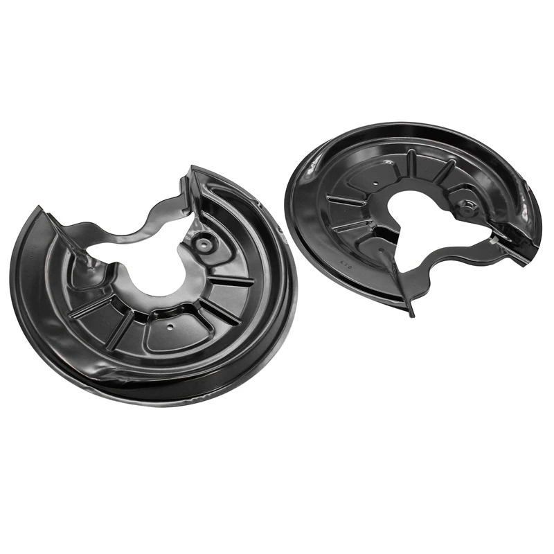 2X Car Rear Brake Disc Dust Shield Splash Guard Covers for A3 Touran