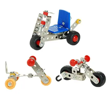 

Children Assembled Toy Building Toy luxury tricycle motorcycle tricycle Intelligence Development Interest Cultivation Toys