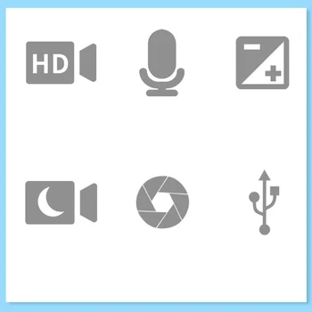 

USB3.0 HD LED Webcam Camera W/ Mic Night Vision For Computer PC Laptop Desktop