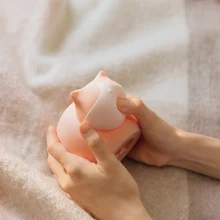 Грелка для рук с героями мультфильмов кошка дизайн двойного назначения силиконовый грелка для рук кулер взрывозащищенный впрыска воды грелка мешок