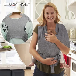 Écharpe Confortable pour Bébé, Ensemble Porte Bébé, Nouveau Nés, Mains Libres, Couverture d'Allaitement ou Naissance 