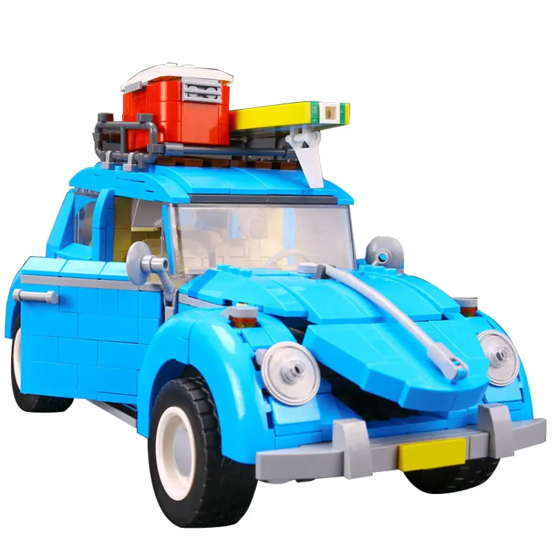 

21003 Technic series car Model Building Blocks Bricks Blue Car Toy Kid Gift Set with 10252 christmas gift Compatible legoing