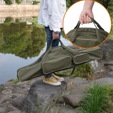 Премиум Удочка сумка | Портативный Оксфорд удочка и Катушка Органайзер Сумка, Рыбалка Полюс инструменты путешествия чехол для переноски