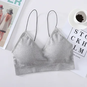 

CHRLEISURE Beauty Back Underwear Women Beauty Back No Rims Push Up Bra Elastic Force Fitness Bras