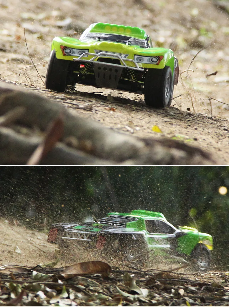 Weili A969 2,4G высокоскоростной 1: 18 трюк на дистанционном управлении гоночный автомобиль полное соотношение 50 км/ч зарядка внедорожник игрушка