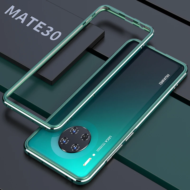 Металлический Чехол-бампер для huawei mate 30, чехол-броня, алюминиевая рамка, защитный чехол для huawei mate 30, чехол для телефона