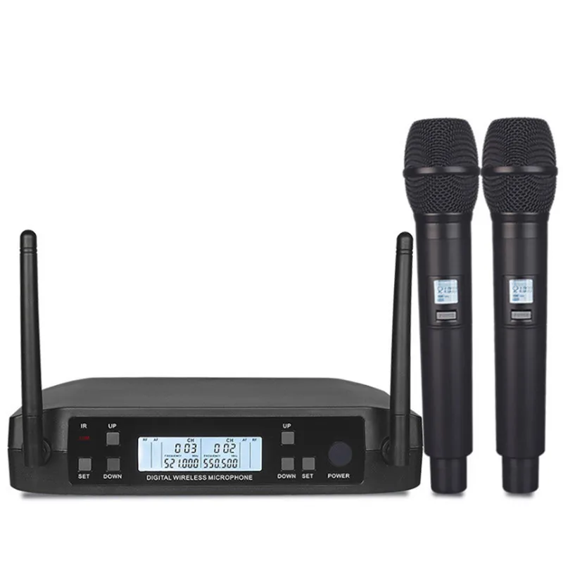 Караоке микрофон Finlemho динамический беспроводной UHF GLXD4 профессиональный вокал
