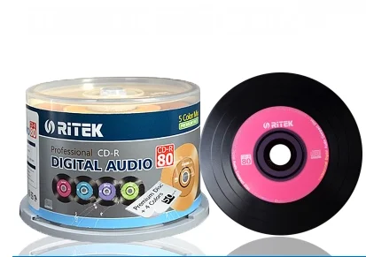 CD-RW regrabable Verbatim 12x de 80 min y 700 MB x 25 unidades