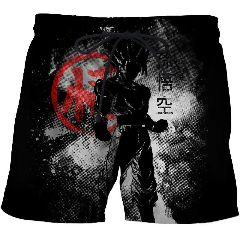 

Hommes été pantalons de plage Dragon Ball série shorts 3D imprimé séchage rapide maillot de bain confortable shorts 2020 nouveau