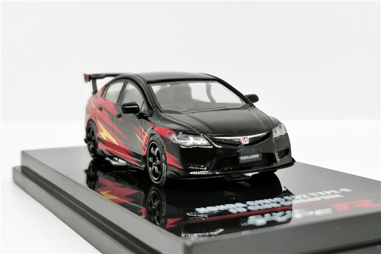 INNO64 1: 64 Honda Civic FD2 type-R FD Club Сингапур TOYZ сеть литья под давлением модель автомобиля