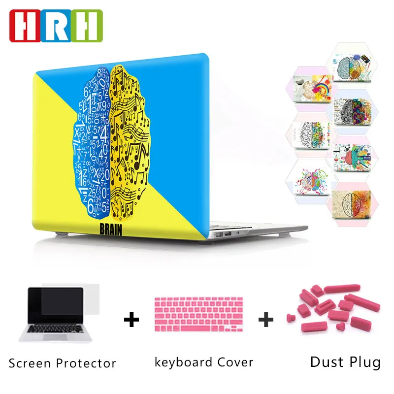 HRH новейший креативный ПК Жесткий пластиковый Чехол для ноутбука, чехол для Macbook Air Pro retina 11 12 13 15 Touch Bar A2159 A2141