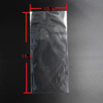 

Pouches 10*14cm Pouches Clear Cellophane/BOPP/Poly Bags Transparent Opp Bag Packing Plastic Bags no Self Adhesive Seal