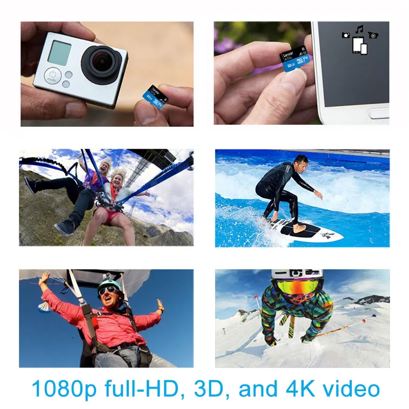 Флэш карта памяти Lexar micro sd 256 ГБ 633x UHS I 1 ТБ microsd для дрона Gopro Dji Спортивная камера SDXC