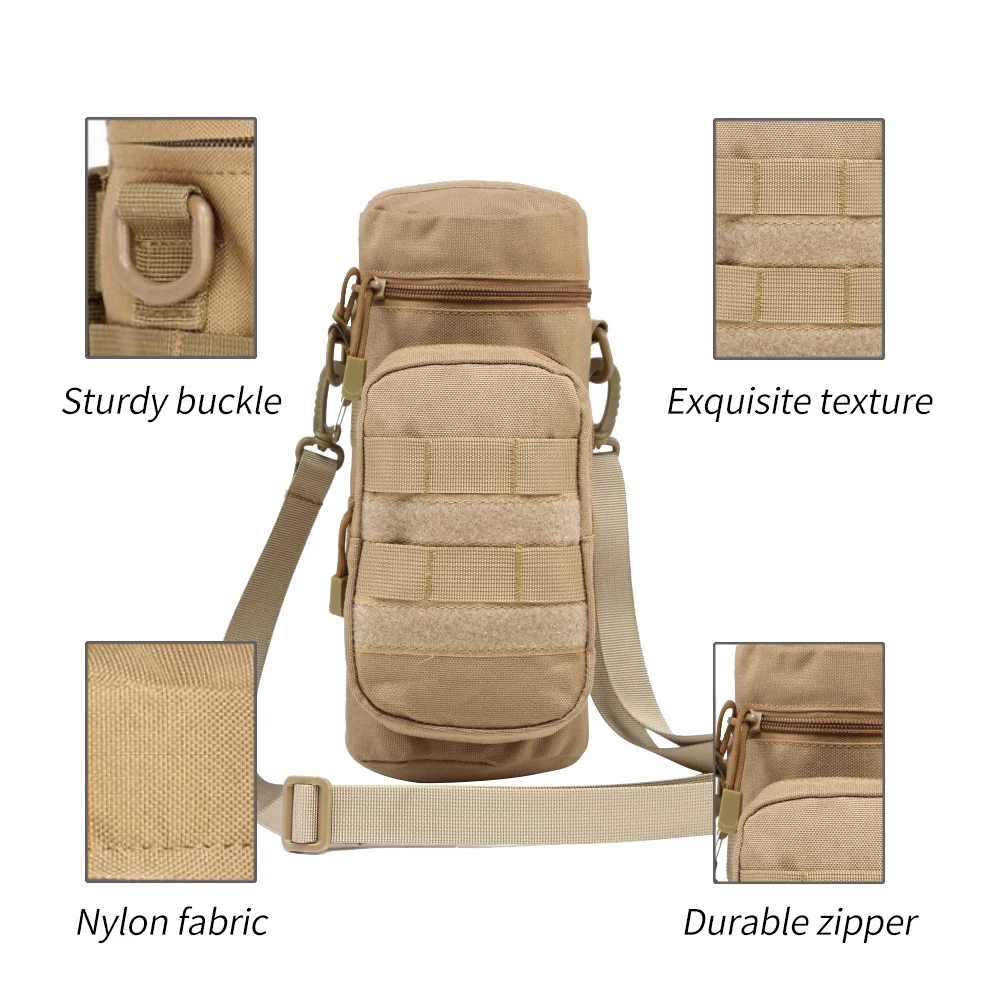 SFIT Открытый прочный Molle бутылка для воды Чехол тактический чайник поясная сумка Военная альпинистская Кемпинг Туризм ремень сумки