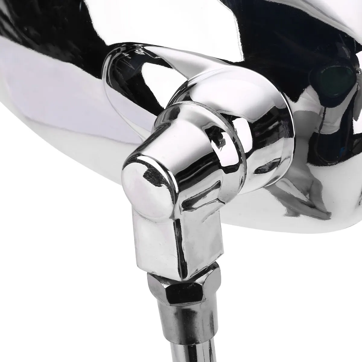 1pair Rearview Side Mirrors Chrome Aluminum Stem For Suzuki Intruder Volusia VS VL 700 750 800 1400 1500