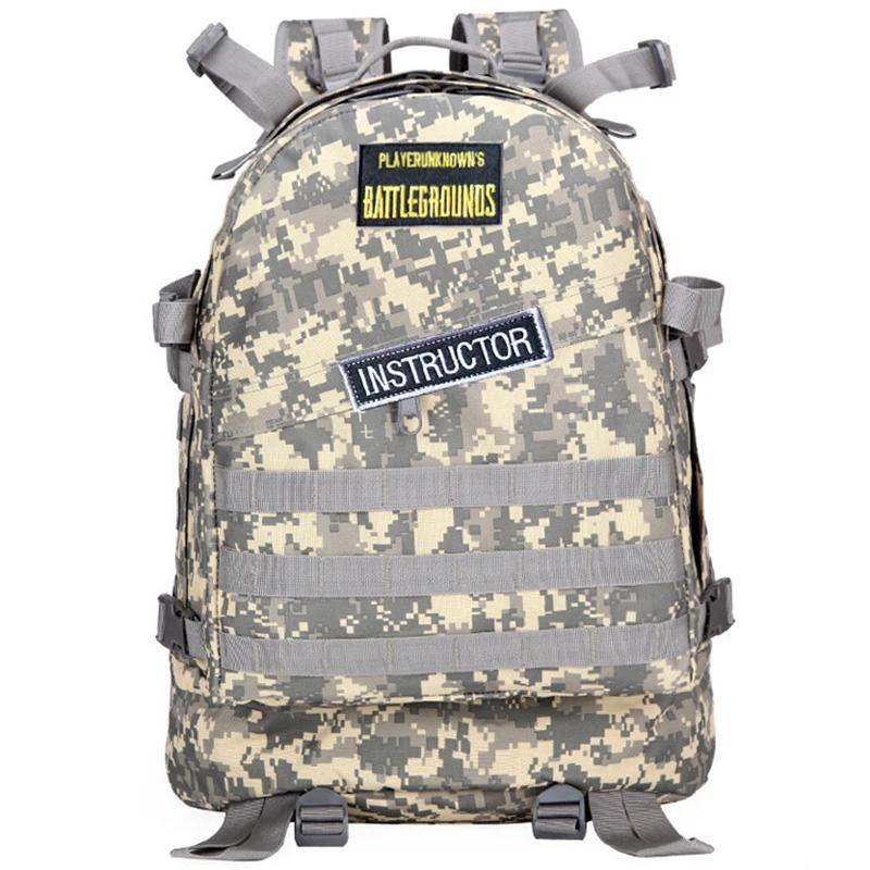  PUBG Playerunknown's Battlegrounds Winner Chicken Dinner Level1-3 Instructor Backpack Multi-functio