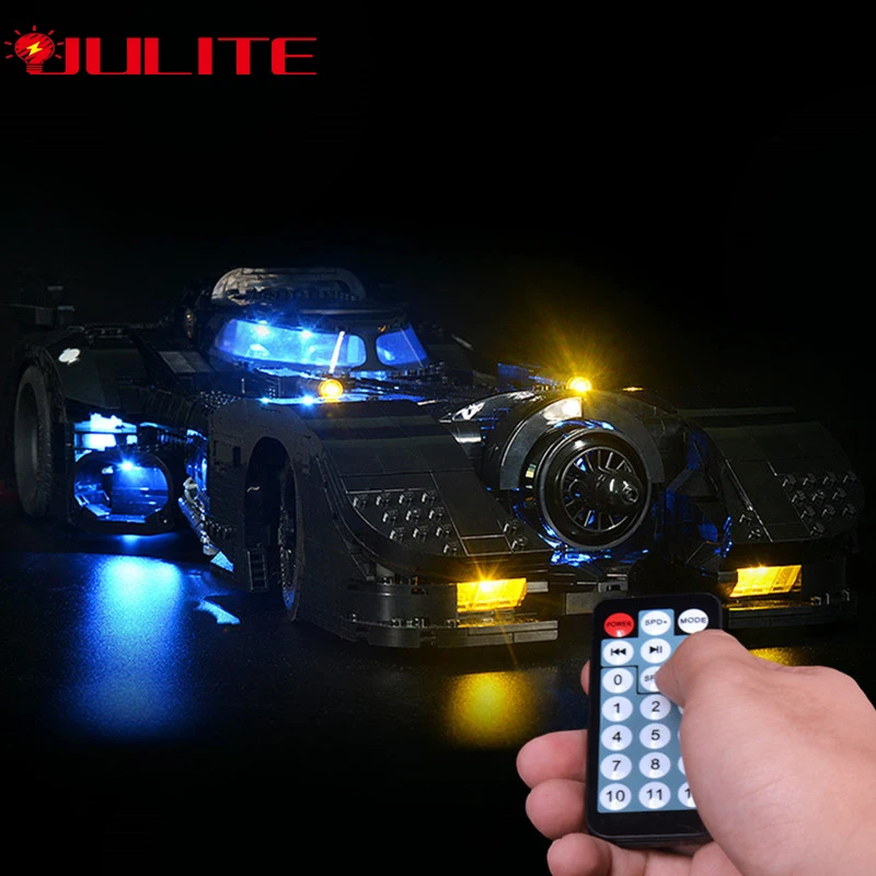 Kit Luci A Led Per 76139 1989 Batmobile Car Set Di Giocattoli Fai-Da-Te (Blocchi Non Inclusi)