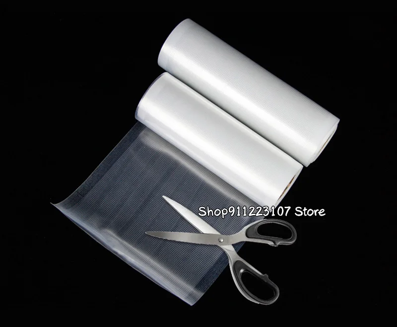 5 Rolls/ 2 Rolls Lot Kitchen Food Vacuum Bag Storage Bags for Vacuum Sealer Food Keep 12+15+20+25+28cm*500cm