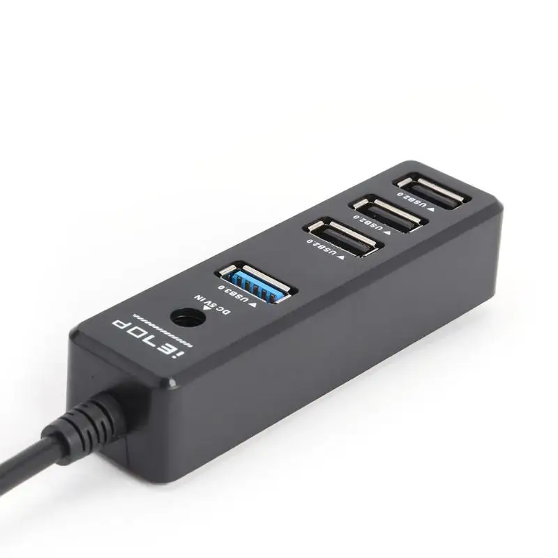 4 порта USB 3,0 концентратор USB3.0 к USB3.0 USB2.0 адаптер Поддержка 2 ТБ HDD жесткий диск Максимальная скорость передачи данных до 5 Гбит/с
