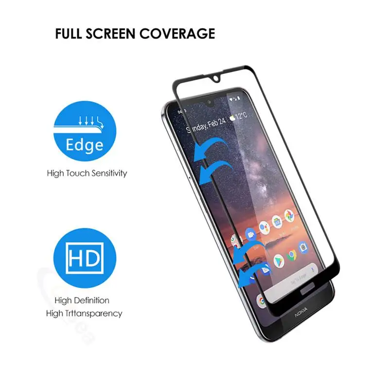 2 шт. 9D защитный Стекло для Nokia 4,2 3,2 3, 6, 7, 8, 9, 3,1 5,1 6,1 7,1 8,1 плюс Экран протектор для Nokia 8,1 7 Plus 5,1 6,1 пленка
