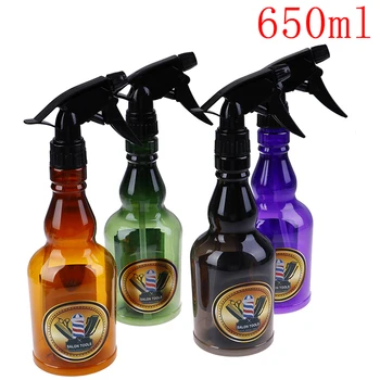 

650ml Refillable Spray Bottle Hairdressing Fine Mist Water Atomizer Empty Container Barber Pro Salon Hair Styling Accessories
