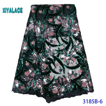 

African Lace Fabric Switzerland Lace 2020 High Quality Lace Fabric Nigerian Lace Fabrics French Bridal Lace For Dress YA3185B-6