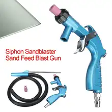 Воздушный сифон Пескоструйный распылитель ГУ н с керамическим соплом наконечники песок всасывающая труба абразивный инструмент набор электроинструментов