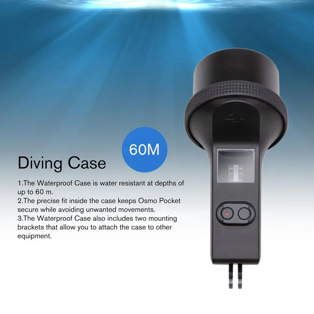 

For DJI OSMO Pocket Waterproof Case Diving House Protective Shell for DJI OSMO Pocket Accessories